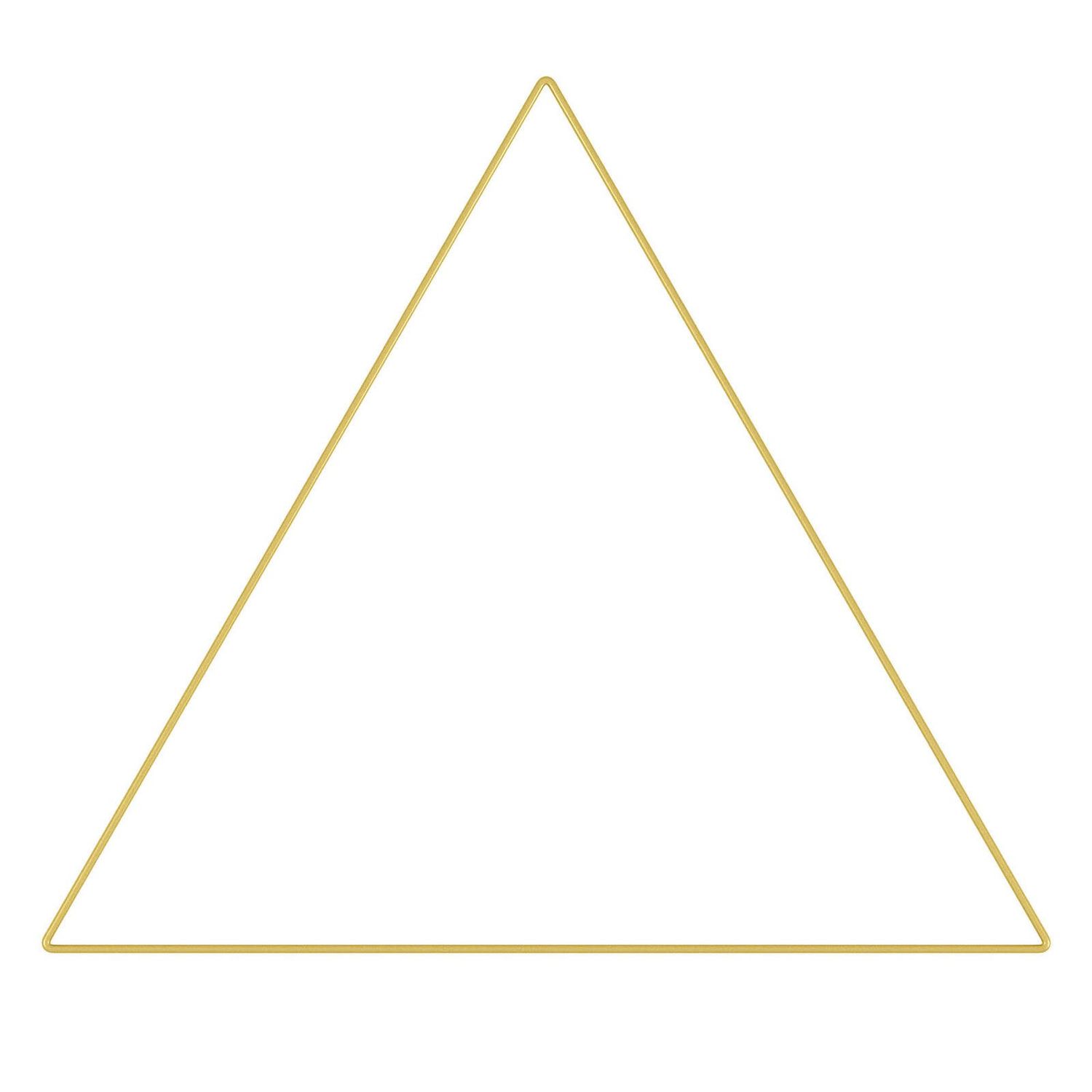12” GOLD WIRE TRIANGLE reg $3.49