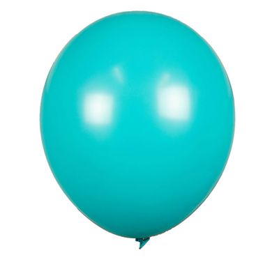 5" TURQUOISE LATEX BALLOONS, 100 PCS