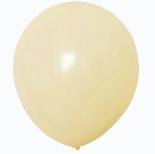 12" YELLOW MACARON BALLOON, 72 PCS
