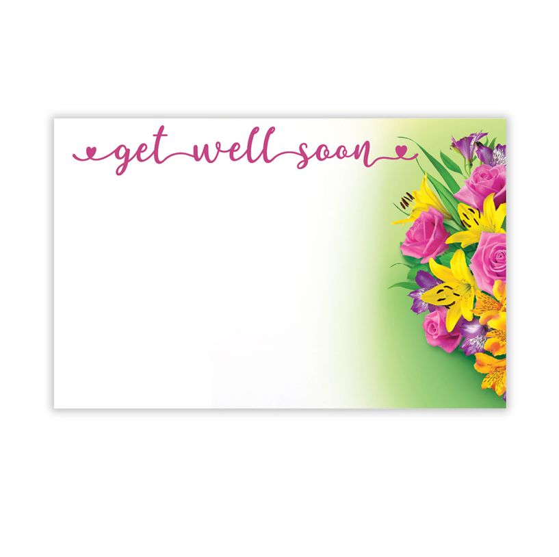 GET WELL SOON CAPRI CARD