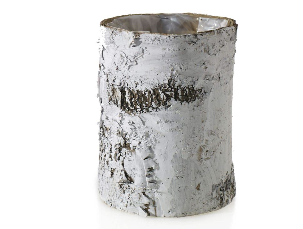 40% off was $14 now $8.39. 8”h x 6” WHITE BIRCH CYLINDER