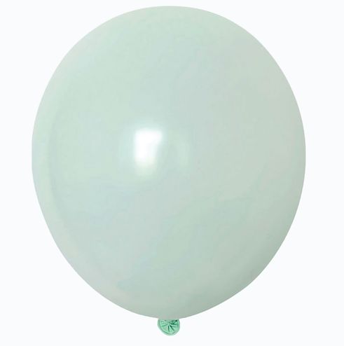 12" GREEN MACARON BALLOON, 72 PCS