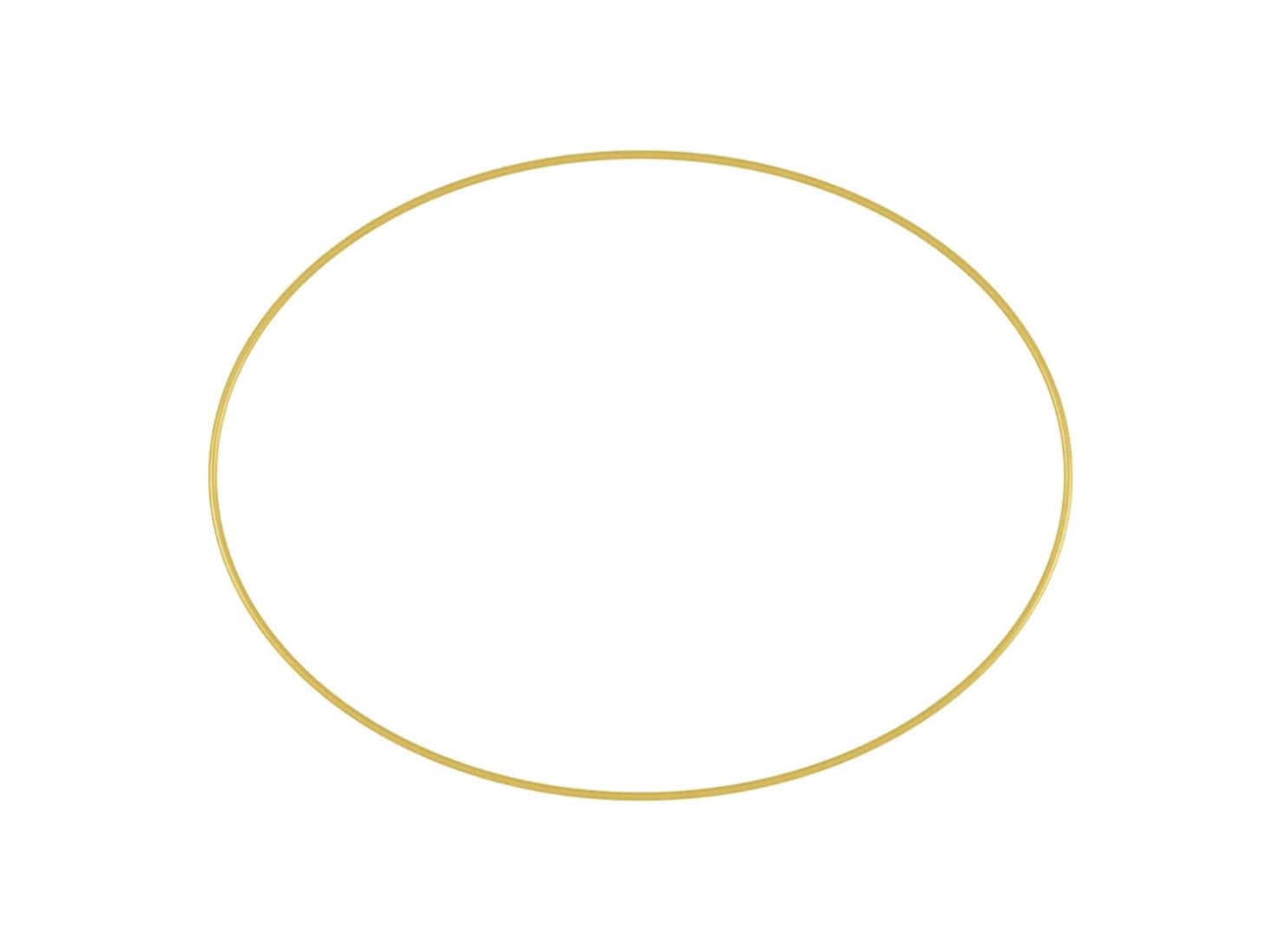 18” GOLD WIRE ELLIPSE reg $5.49