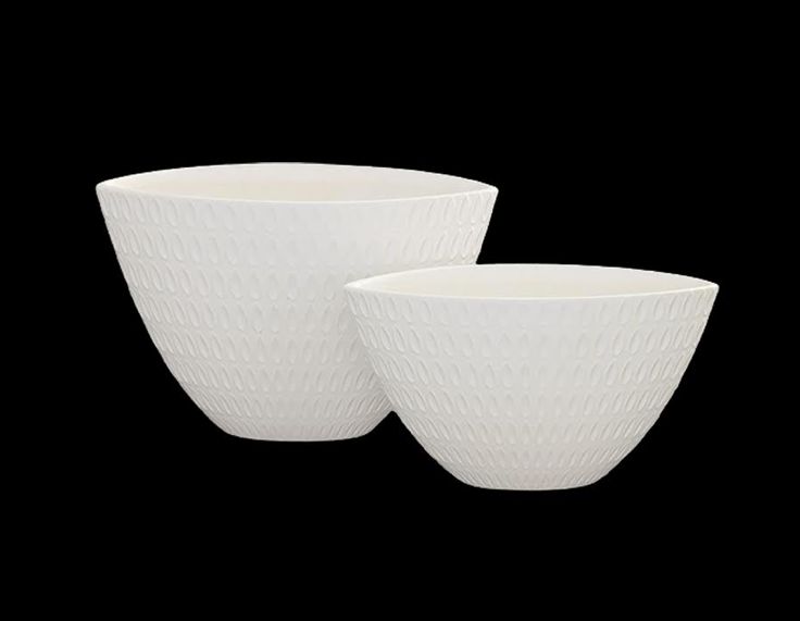 9.75”H X 8” X 14.5”L LARGE WHITE CERAMIC ELLIPTICAL EYE VASE