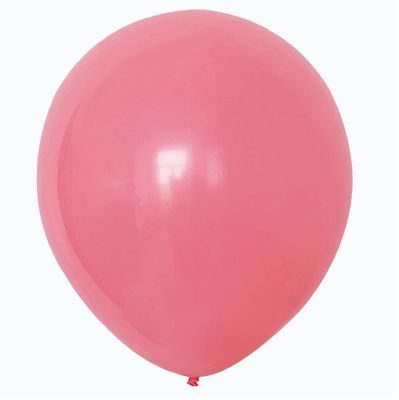 5" RED MACARON BALLOONS, 100 PCS