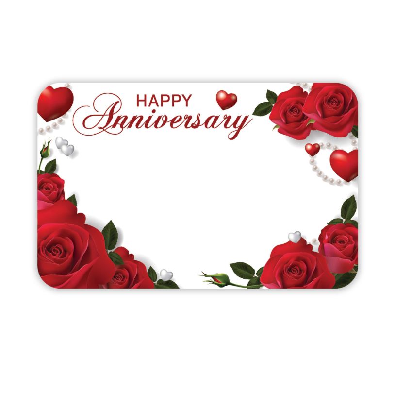 "HAPPY ANNIVERSARY" CAPRI CARD
