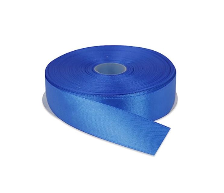 1  1/2"  X 50 YDS ROYAL BLUE DOUBLE FACE RIBBON, REG $13.99