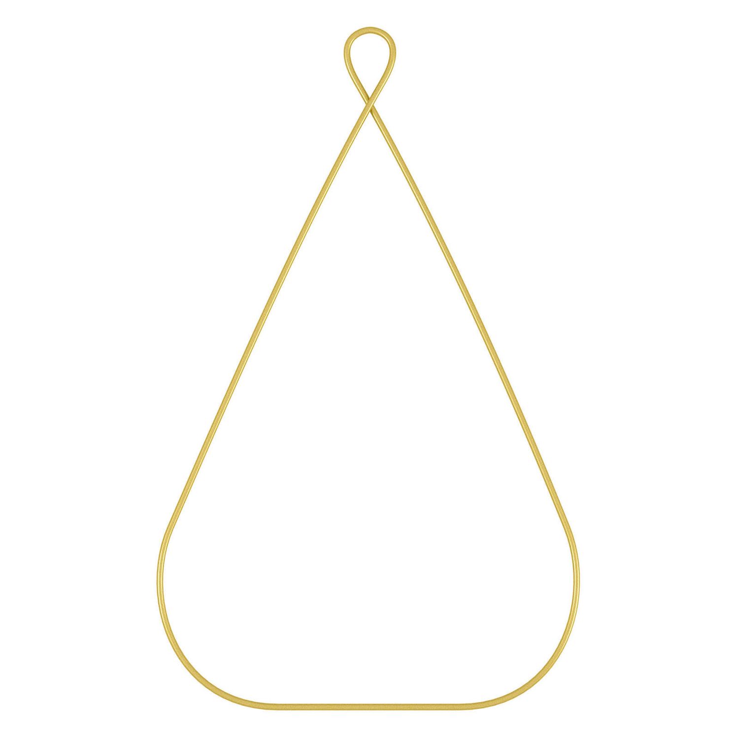 12” GOLD WIRE TEAR DROP REG $3.99
