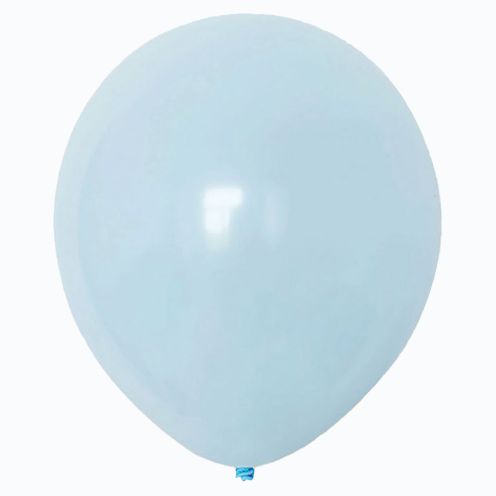 12" BLUE MACARON BALLOON, 72 PCS