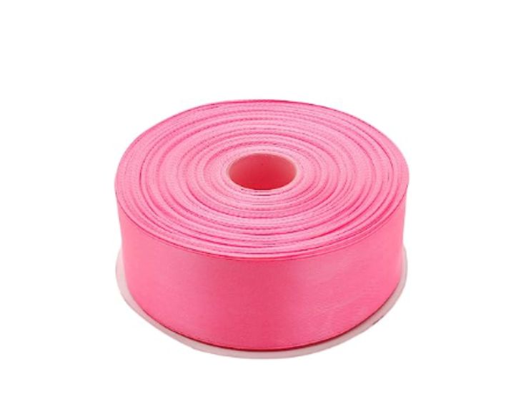 1 1/2" PINK DOUBLE FACE RIBBON, 50 YDS, REG $13.99