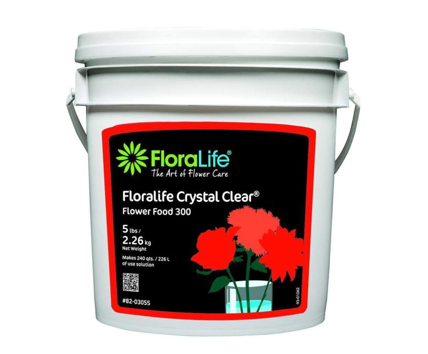 Floralife CRYSTAL CLEAR Flower Food 300 Powder, 5 lb.
