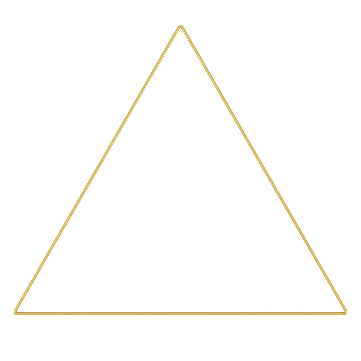 24” GOLD WIRE TRIANGLE reg $5.49