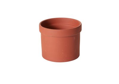 5.75”H X 7.25” TERRACOTTA CERAMIC KLAMATH POT
