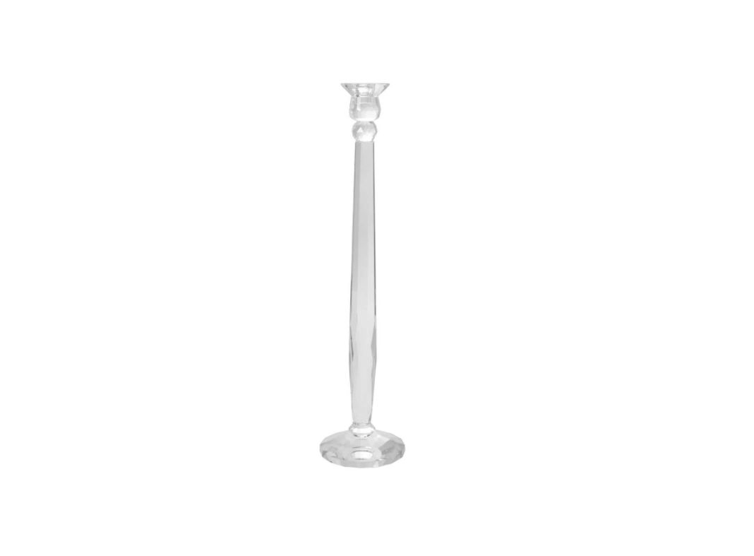 40% off was $158 now $94.79. 23.5”H X 5.75”GLASS INTERLUDE CANDLESTICK