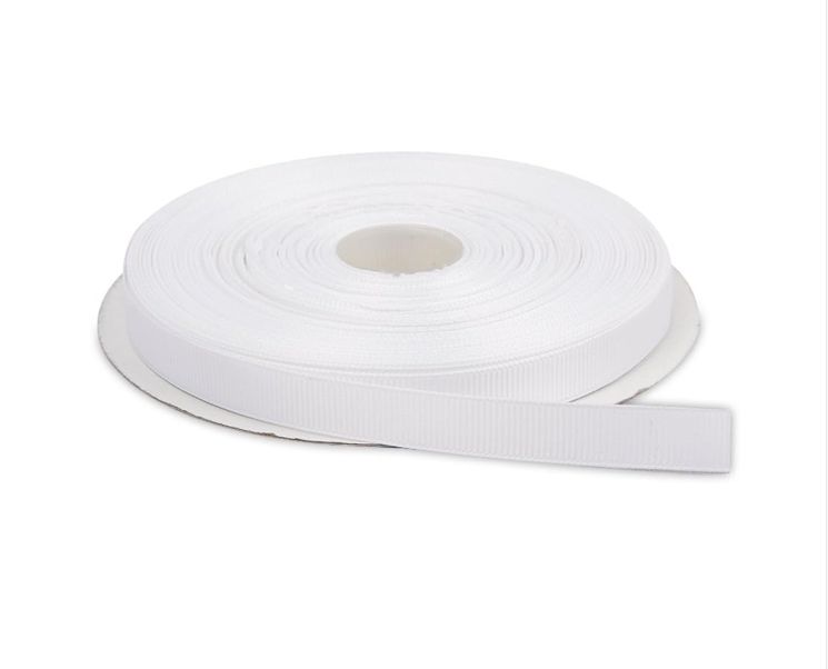 1/2" WHITE GROSGRAIN RIBBON, 50 YDS, REG $6.99
