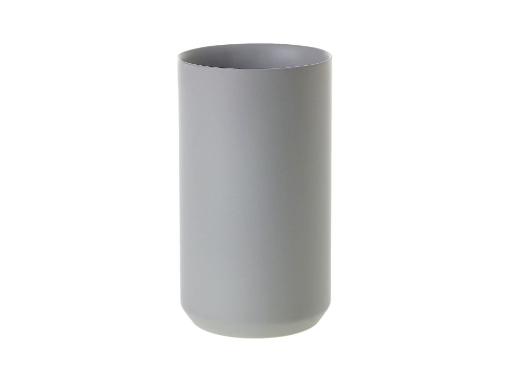 8”H X 4.5” GREY CERAMIC KENDALL VASE