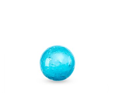 40% off was $8 now $4.79. 3”D BLUE DECORATIVE GLASS BALL SPHERE