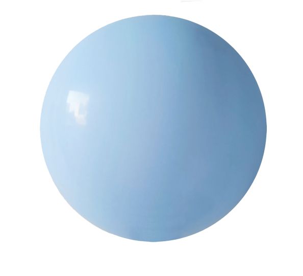 18” BLUE MACARON SPHERE ORB BALLOON 10PCS PER PACK