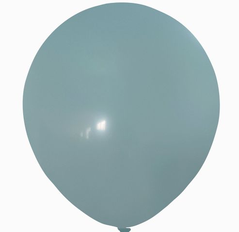 12” SMOKEY BLUE RETRO LATEX BALLOON, 72 PCS PER PACK