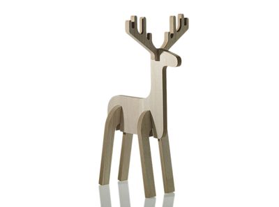 9.5”H X 5.5” X 4.25” NATURAL FIBER BLITZEN REINDEER, reg $5.99