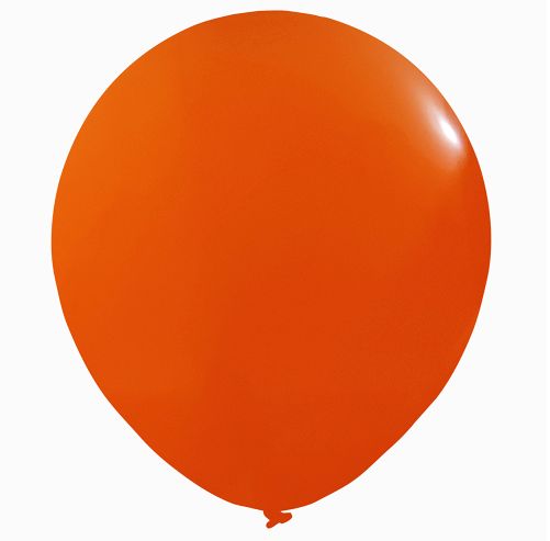 12” BURNT ORANGE RETRO LATEX BALLOON, 72 PCS PER PACK