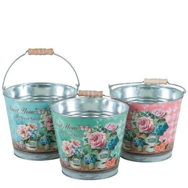 7" ROUND METAL MOM'S GARDEN, REG $9.99