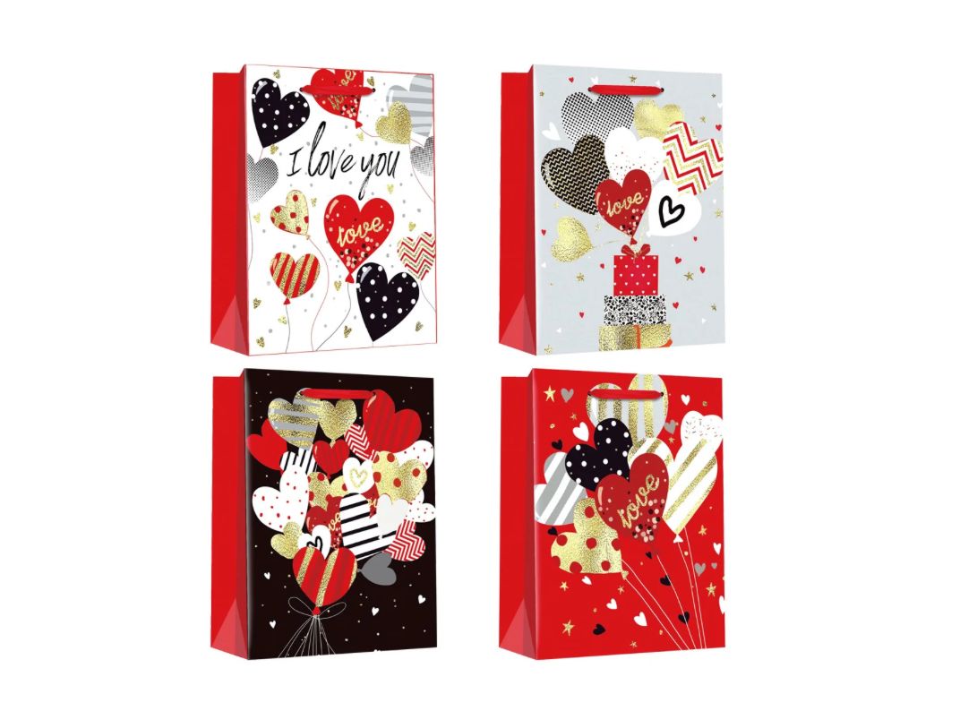 13” x 18” x 5.5” LARGE VALENTINE’S DAY BAG (PRICE PER EACH, BOX HAS ASSORTMENT)