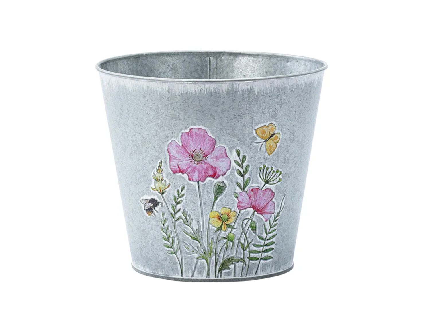 7"L X 7"HX 6.25" FLORAL POT COVER, REG $8.99