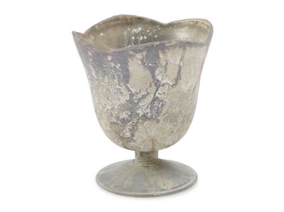 50% off was $9.50 now $4.75. 3.5”H X 3” WHITE MARBLE GLASS CHELSEA VASE