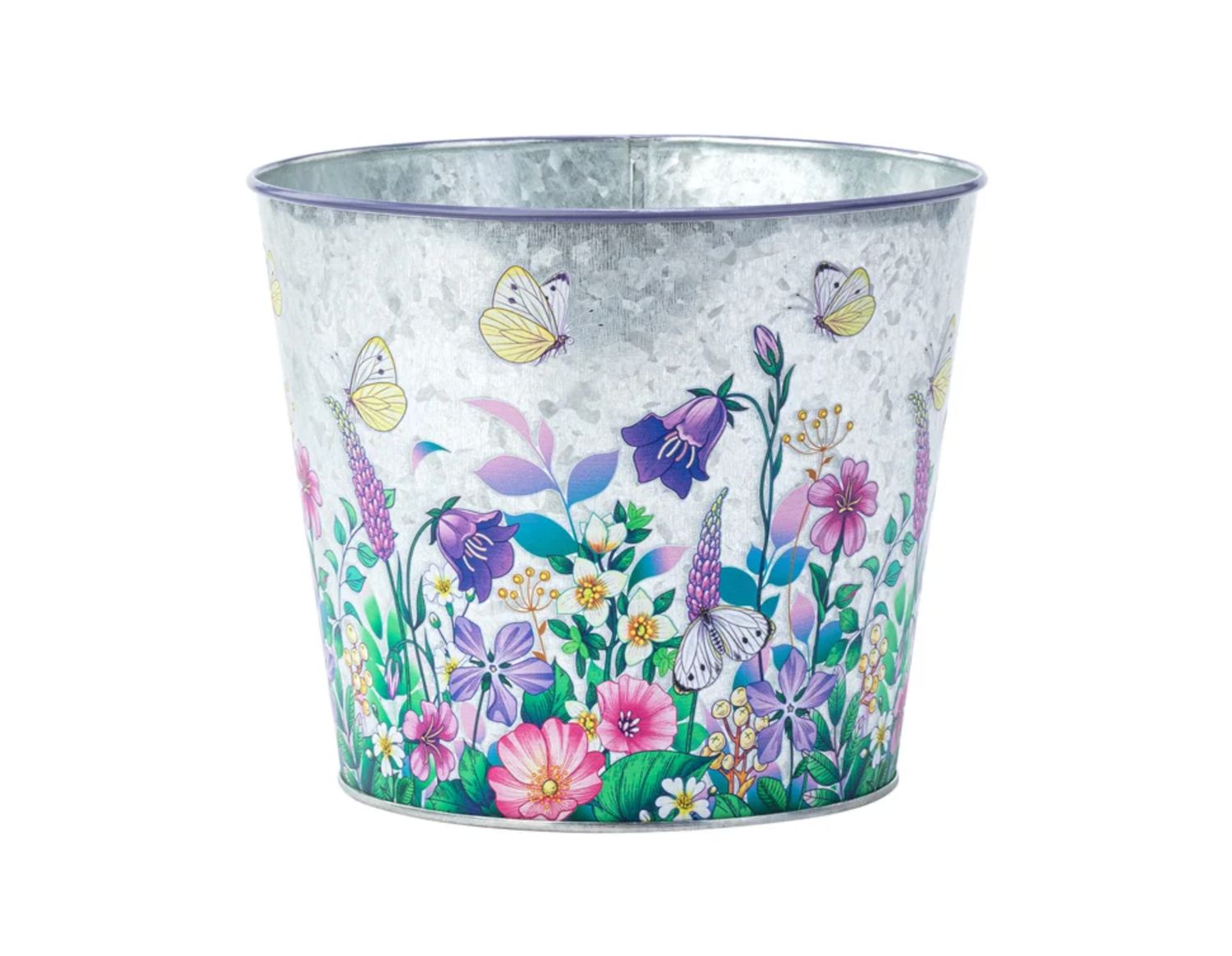 6.5" BUTTERFLY GARDEN POTCOVER, reg $7.99 nd