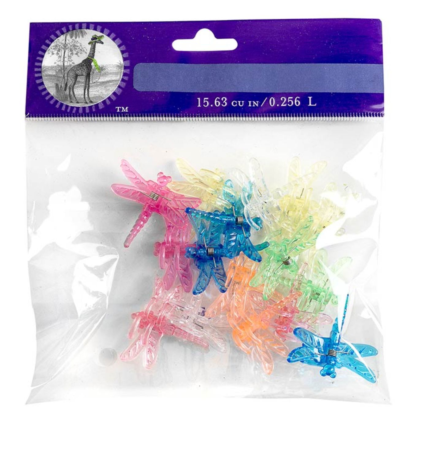 ORCHID CLIP DRAGONFLY, 16PCS PER PACK