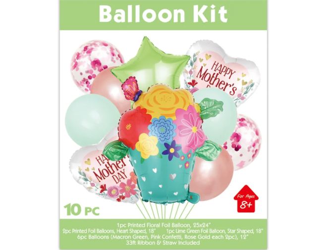 “HAPPY MOTHER’S DAY” BALLOON KIT