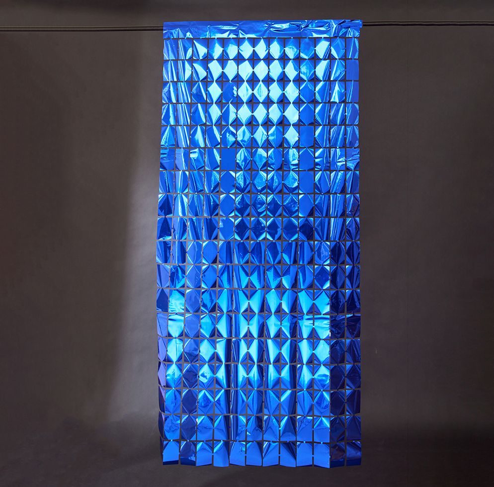 40" X 78"  ROYAL BLUEMIRROR BACKDROP