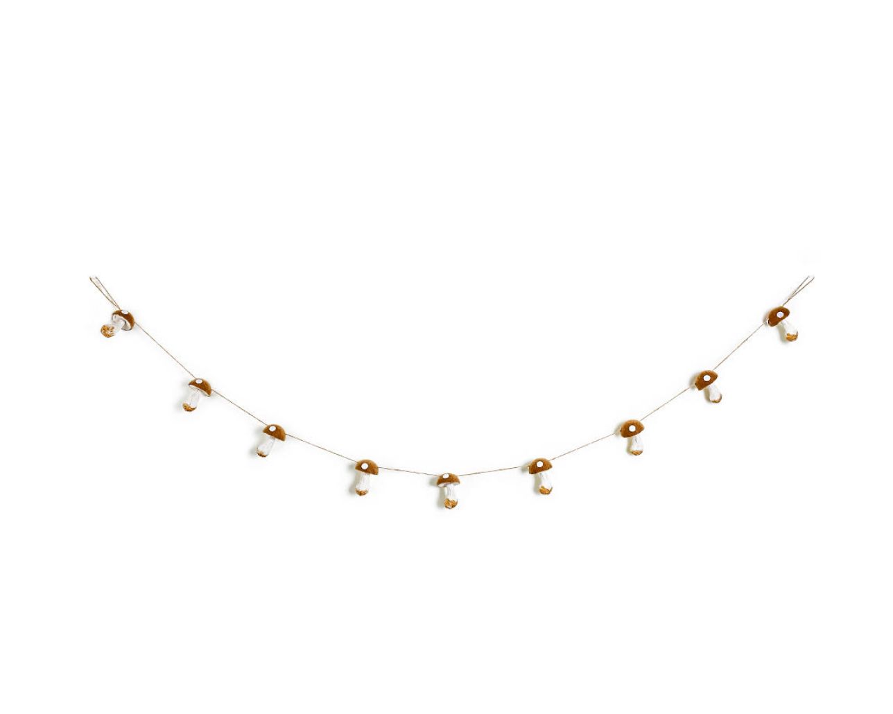 50% off was $15 now $7.50. 71"LONG MUSHROOM GARLAND