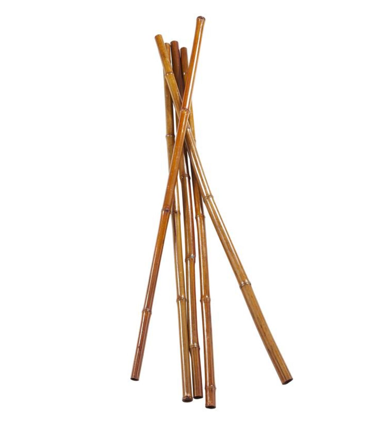 47”L X 1” BROWN DRIED PLANT STICKS NATURAL FOLIAGE BAMBOO STICKS (price per pack of 5))