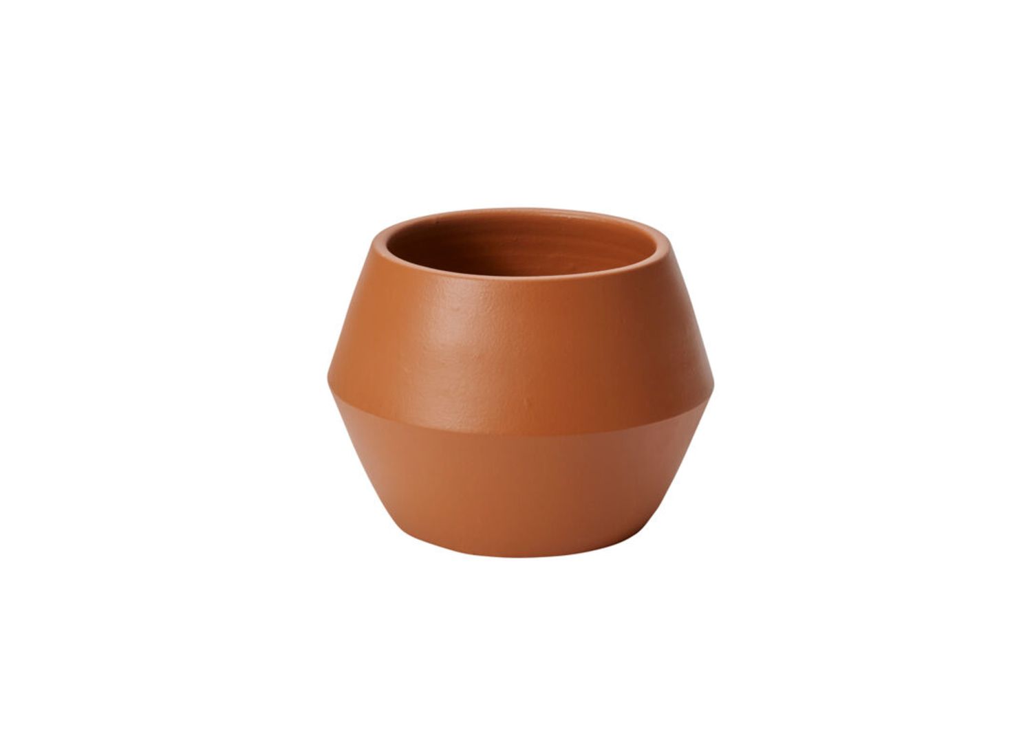 7”H X 8.75” TERRACOTTA CERAMIC HYDRA POT