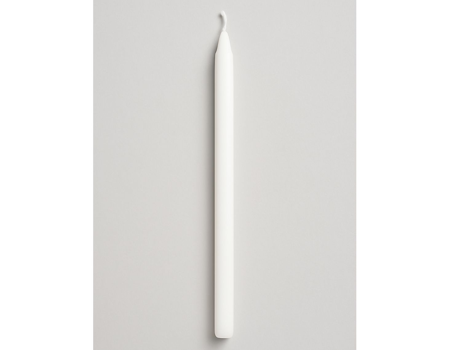 12" WHITE TAPER CANDLE 12PK
