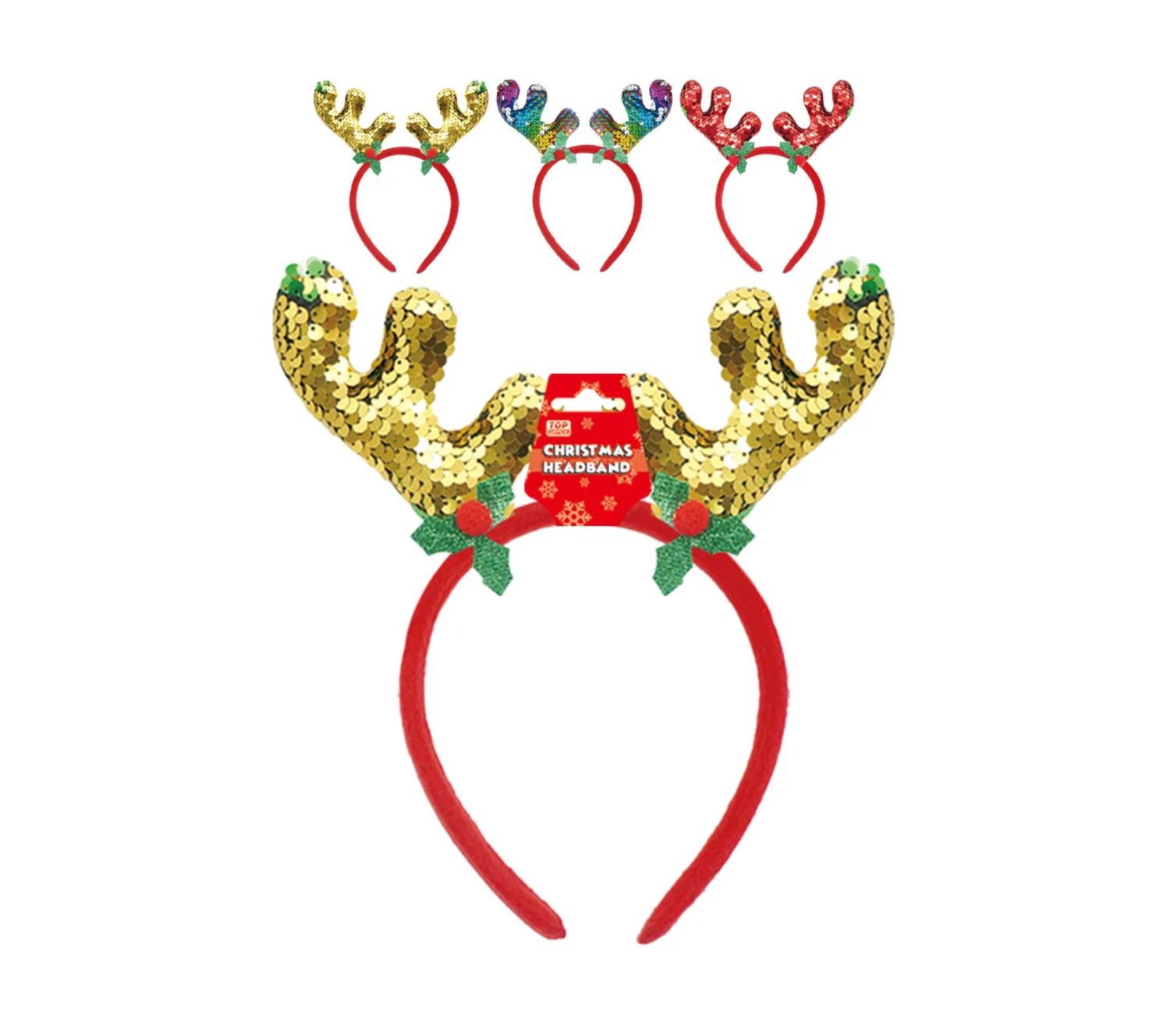 REINDEER CHRISTMAS HEAD BANDS