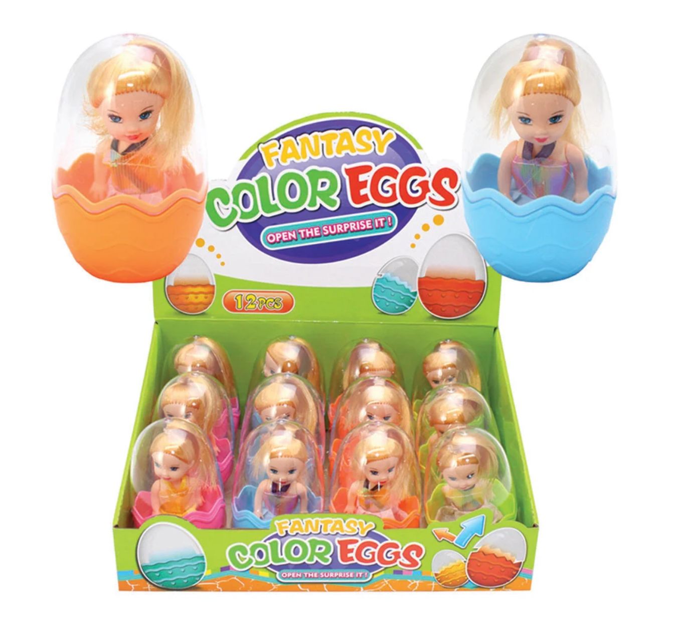 COLOR EGGS/GIRL ND (price per each, box has assortment)