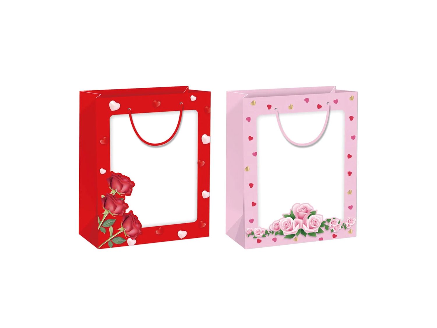 PRINTED WINDOW BAG, 12" X 20" X 8", NO DISCCOUNT