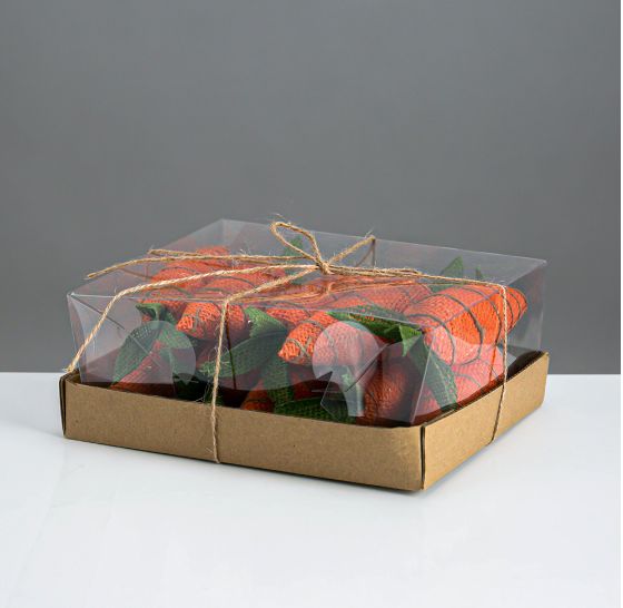 3”H X 6.5” X 8” BOX OF CARROTS, reg $12.99