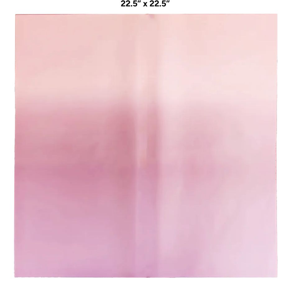 22.5" x 22.5" VIOLET-PINK GRADIENT FLORAL PAPER 20pk,  ND