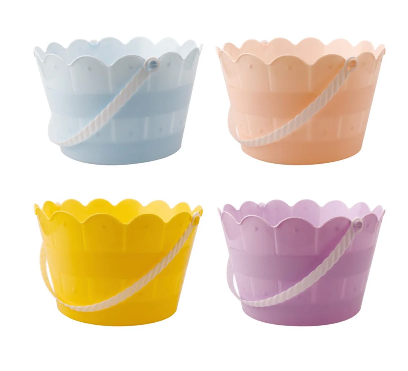 8" X 5" EASTER PLASTIC BUCKET ND