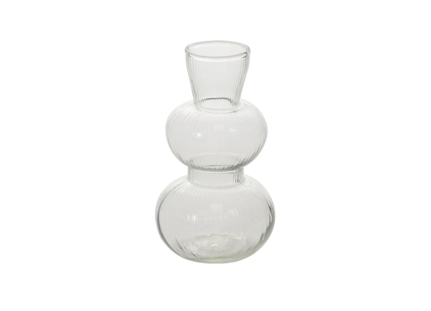 50% off was $6.40 now $3.20. 5.75”H X 3” FLUTED JADEN GLASS BUDVASE