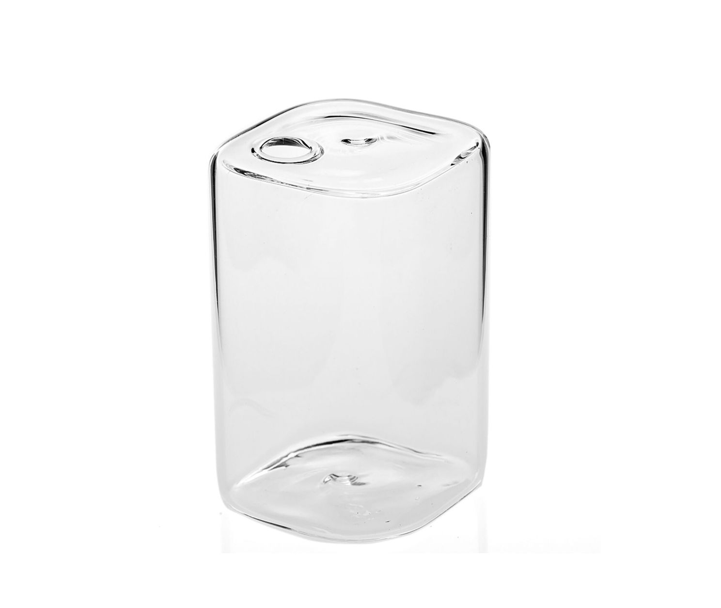 3.5”H X 2.5” GLASS FLORA BUDVASE