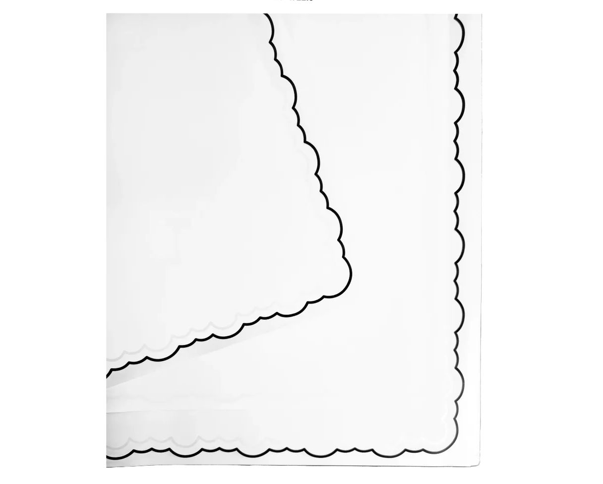 22.5" x 22.5" WHITE WAVE FLORAL PAPER 20pk