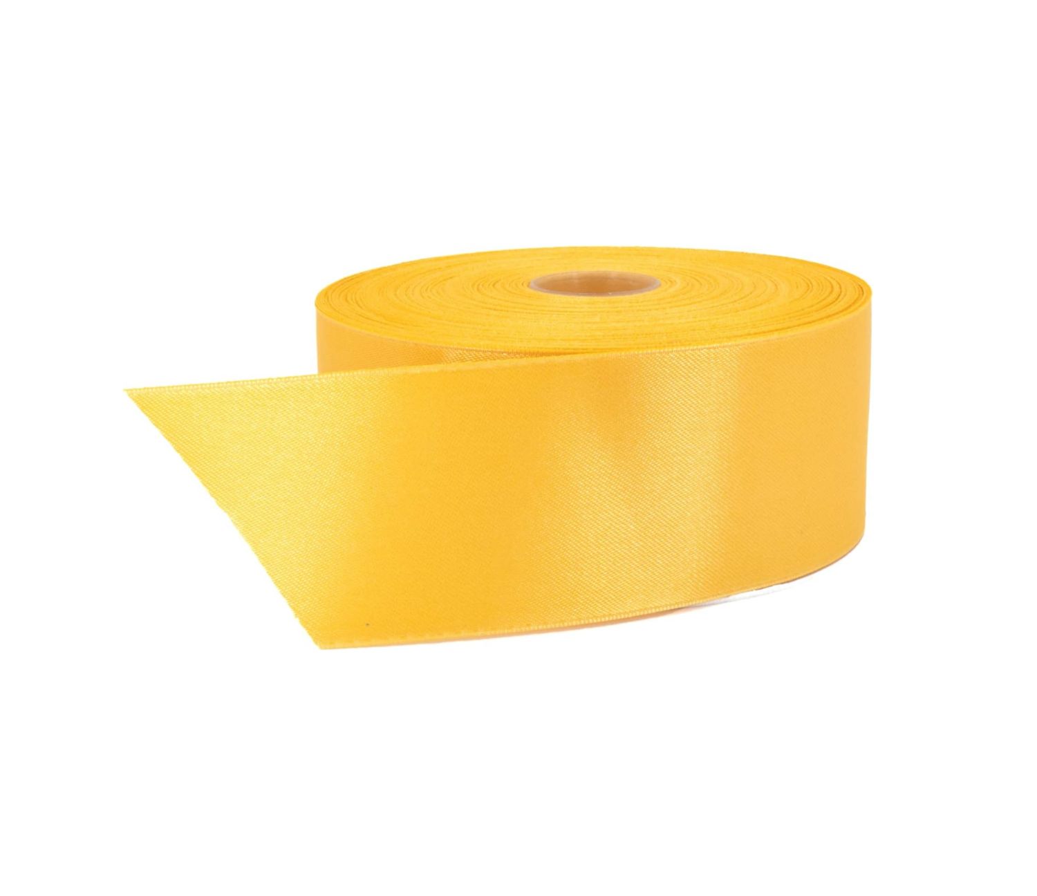 1  1/2" YELLOW GROSGRAIN RIBBON, 50 YDS, NO DISCOUNT
