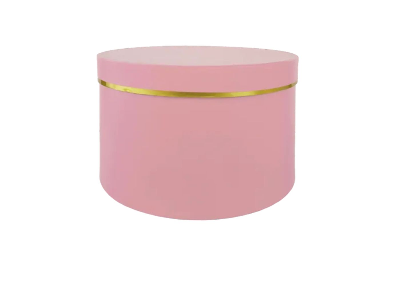 8.5" x 8.5" x 5.5" PINK ROUND GIFT BOX, MED. REG $7.99