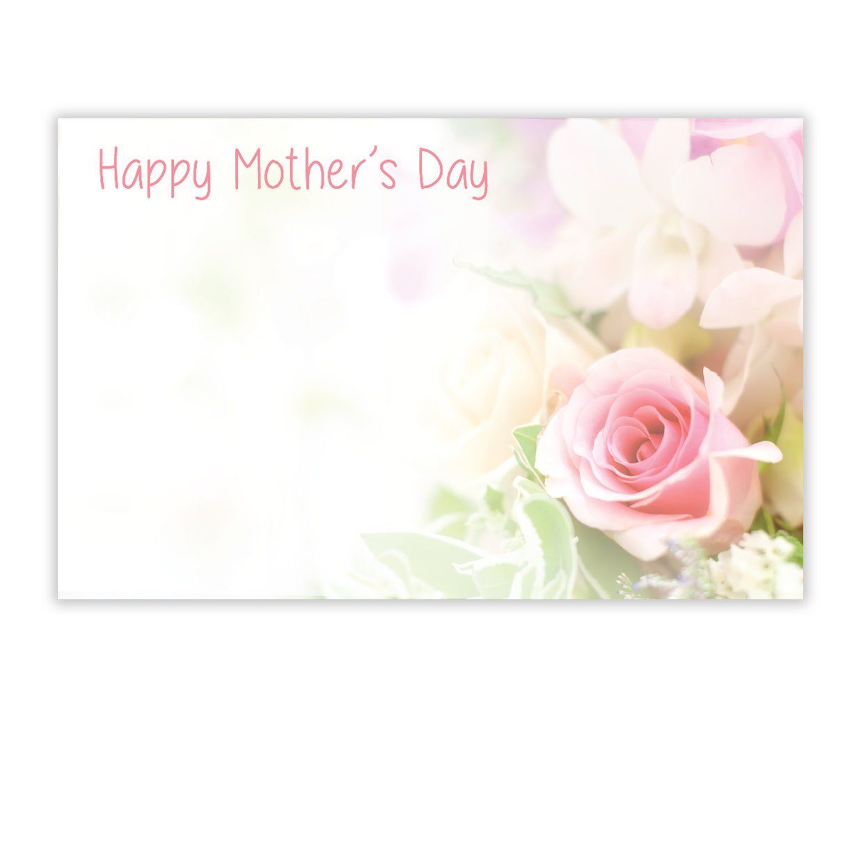 HAPPY MOTHER'S DAY CAPRI CARD, PINK ROSE