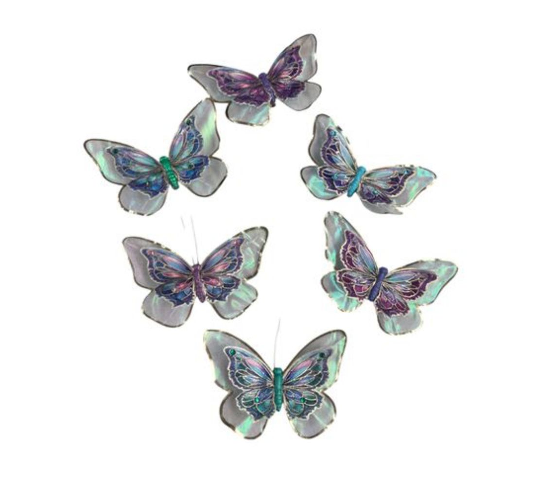 5.6" FABRIC BUTTERFLY ND (price per each, box has assortment)